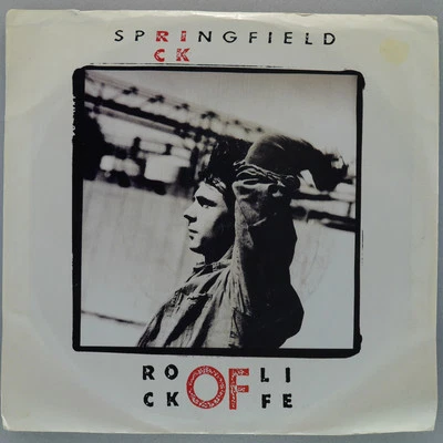 RICK SPRINGFIELD Rock Of Life RCA 6853-7-R EX 45 7" 1988 Rock & Roll - Image 1 of 4