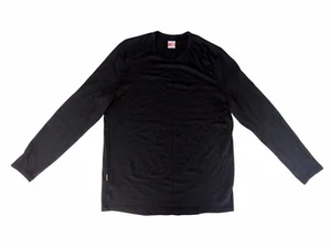 Icebreaker NZ 260 Men's Black 100% Merino Wool Long-Sleeve Thermal Jumper - XL - Picture 1 of 10