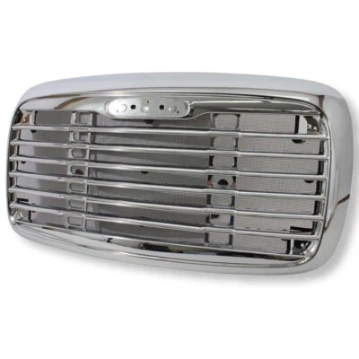 Chrome Grille Freightliner Columbia with Bug Screen OEM# A1715107000 A1715251003 Foto 1 de 4