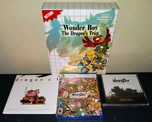 Wonder Boy The Dragon's Trap PS5 with Collector's Edition Items Limited Run LRG - Picture 1 of 12