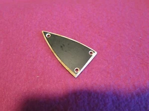 USA vintage triangle 2 ply truss rod cover 1 7/8" for electric guitar /kramer? - Picture 1 of 7
