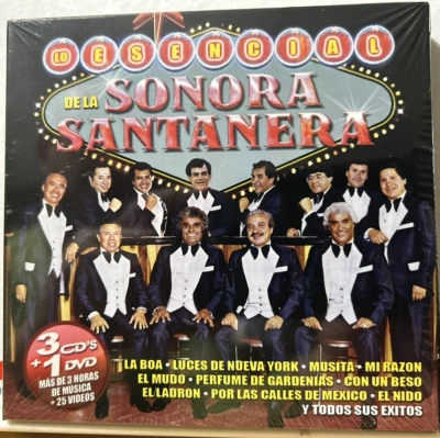 Rare 3CD & Dvd No Longer Made Esencial Sonora Santanera La Boa Sony  2009 - Image 1 of 2