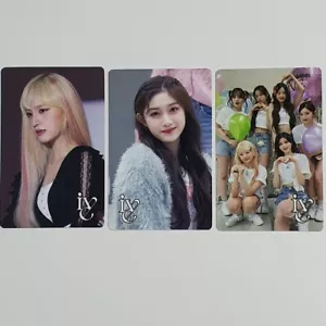 IVE Photocard Liz LeeSeo Group Idol K-Pop Star Rare Merc Photocard 3pcs Event - Picture 1 of 4