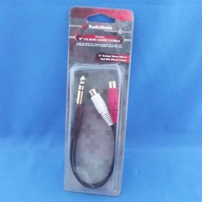 RadioShack 42-2546 9-Inch/22.8cm Shielded Y-Adapter Audio Cable - Image 1 of 2