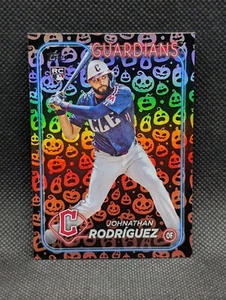 Johnathan Rodriguez 2024 Topps Update Jack O'Lantern Parallel Guardians US283 RC - Picture 1 of 2