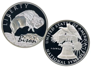 Bison - National Mammal Commemorative Coin - Picture 1 of 2
