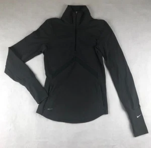 Nike DRI-FIT Mujer Atlético Entrenamiento Manga Larga Pull Over Gris Chaqueta Talla/S - Imagen 1 de 8