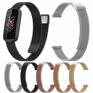 Magnetic Metal Milanese Watch Band Bracelet Strap Replacement For Fitbit Luxe - Picture 1 of 13