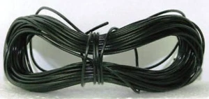 Model Railway/Railroad Layout/Power/Dropper Wire 20m Roll 16/0.2mm3A Black 2ndPO - Picture 1 of 9