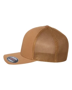 🔥 Flexfit Mens Trucker Cap Hat six-panel, mid-profile Blend Structured 6511 - Picture 1 of 67