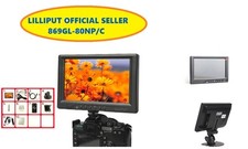 Lilliput 8" 869GL-80NP/C field monitor with VGA HDMI AV DVI input Car Monitor  