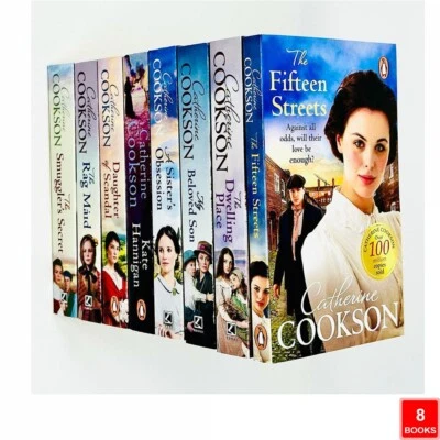 Catherine Cookson Collection 8 Books Set Smuggler’s Secret, Daughter of Scandal