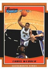 2002-03 Bowman Signature Edition Kings Basketball Card #SEMCW Chris Webber