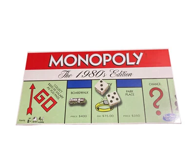 Monopoly 1980’s Edition Board Game NEW SEALED - Image 1 of 4