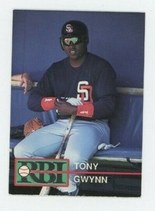 Tony Gwynn - San Diego Padres - Ballstreet RBI Baseball Card - 54