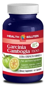 Garcinia Cambogia Extract 1300mg Weight Loss (1 Bottle) - Imagen 1 de 2