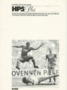 Ilford manuale istruzione uso e sviluppo pellicola HP5 Plus - Imagen 1 de 1