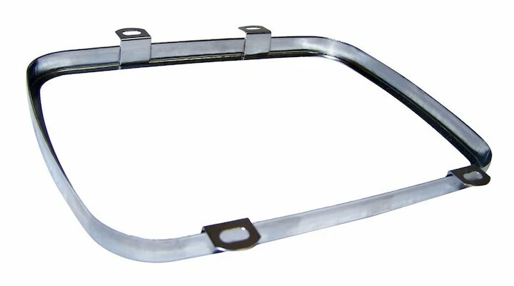 Compatível com Jeep Comanche MJ Wrangler YJ Cherokee XJ luzes cromadas farol retentor   - Imagem 1 de 1