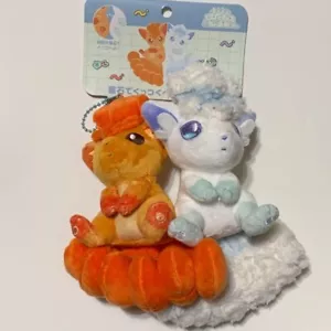 Pokemon Center Japan New Release Magnet Paar Maskottchen, Vulpix & Alolan Vulpix, - Bild 1 von 3