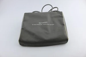 Vintage Sharp Electronic Calculator ELSI 803 & Cover Desk Top Office Computing - Picture 1 of 11