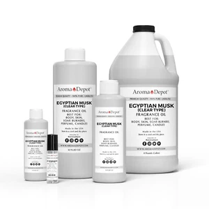 Egyptian Musk CLEAR Fragrance Oil for Body, Candles, Soap, Incense & Diffusers - Picture 1 of 22