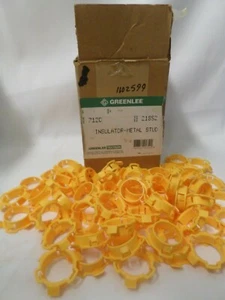 Lote de 64 aislantes plásticos Greenlee Textron 712C para orificio de 1-11/32" de diámetro - Imagen 1 de 5