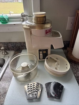 Panasonic Big Bite Food Processor MK-8020 Slicer Vintage Tested Working - Image 1 of 4