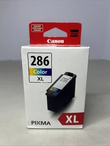 Authentic Canon CL-286 XL Tri-Color High Yield Ink Cartridge BRAND NEW - Picture 1 of 7