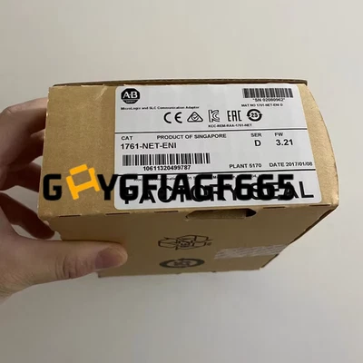 1761-NET-ENI ALLEN BRADLEY MICROLOGIX AND SLC COMMUNICATION ADA 1761-NET-ENI NEW - Image 1 of 4