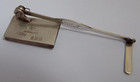 LOVELY CLEAN ASPREY & CO ANTIQUE 1934 SOLID STERLING SILVER MECHANICAL BOOKMARK