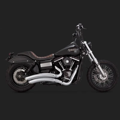 Vance and Hines Super Radius 2006-2017 Dyna Street Fat Bob Wide Glide - Chromed — 第 1/4 张图片