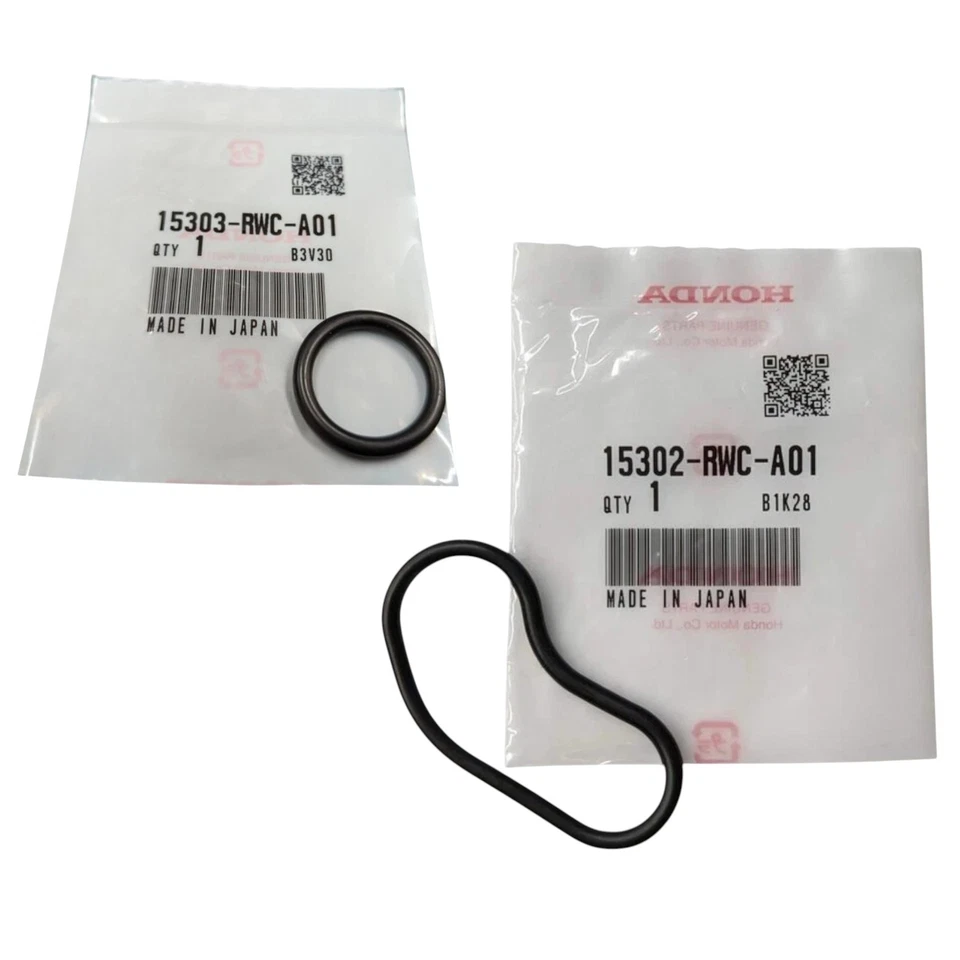 Juego de 2 juntas de filtro de aceite de motor genuino Acura RDX 2007-2012 OEM Foto 1 de 4