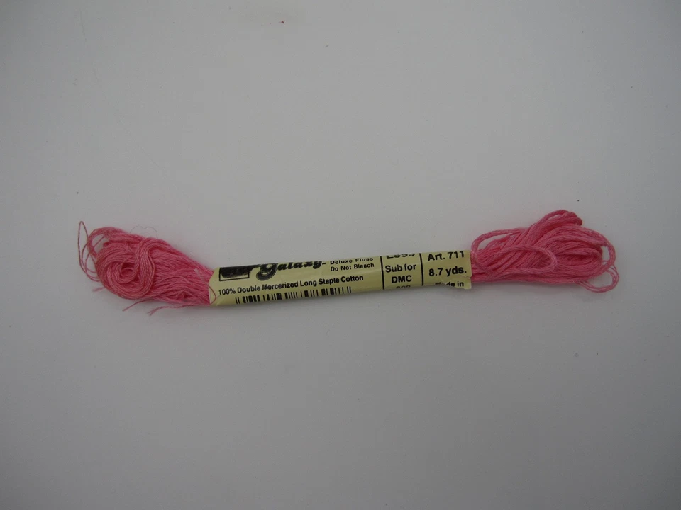 Galaxy Embroidery Floss Medium Rose L899 (DMC 899 Equivalent) 6-Strand Cotton - Image 1 of 1