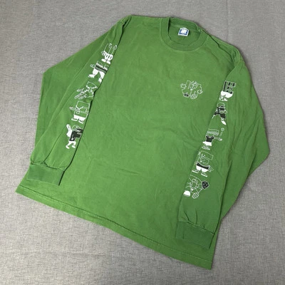 Vintage Undefeated Mascot Long Sleeve Shirt Men’s Size Large Made In USA - Image 1 of 4