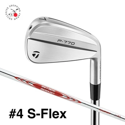 Taylormade New P770 Iron '24 #4 S-Flex N.S.PRO MODUS3 TOUR 105 Steel Shaft RH - Image 1 of 4