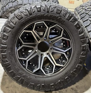 20” 4Play Wheels & 35” Nitto Ridge Grappler Tires Ford Super Duty - Picture 1 of 4