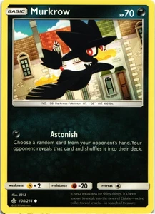 SM - Unbroken Bonds #108/214 Murkrow - Picture 1 of 2