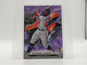 2023 Topps Inception Purple /150 Michael Harris II #28 Rookie RC - Bild 1 von 2
