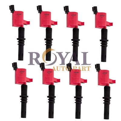 8 DG511 2004 2005 2006 2007 2008 Ignition Coil for Ford F-150 Explorer 4.6L 5.4L - Image 1 of 4