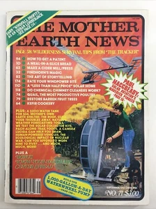 The Mother Earth News October 1981 Homesteading #71 Off Grid Living Water Wheel - Picture 1 of 2
