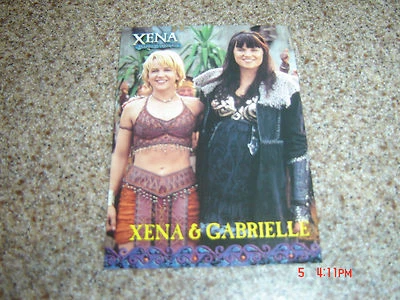 XENA&GABRIELLE PROMO CARD - Image 1 of 2