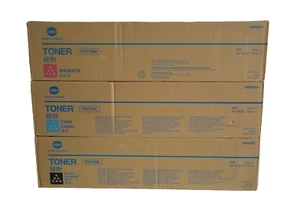Juego de tóner original Konica Minolta TN713 (BMC) para C659, C759 nuevo + embalaje original - Imagen 1 de 1