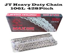 JT Heavy Duty Motorcycle Chain (Genuine Parts) JOMTHAI 106L/428 Pitch for Honda 