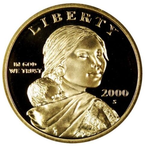 2000 S Proof Sacagawea Native American Dollar Uncirculated Us Mint