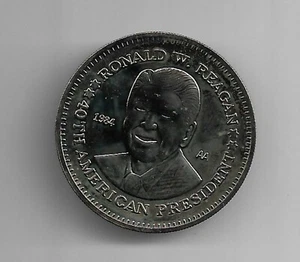 1984 Ronald Regan Commemorative Coin - Picture 1 of 2