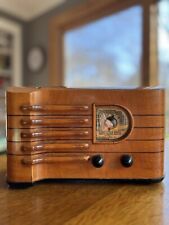 1939 Emerson Stradivarius wood tube  radio