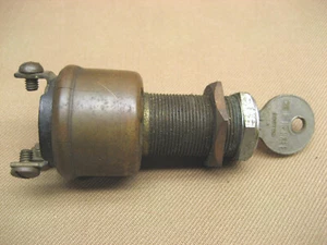 Vintage WWII Era US Aircraft Cole Ignition Switch Detroit Bomber Plant Part 374C - Picture 1 of 11