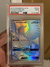 Psa 10 Gem Mint Shiny Articuno GX Hidden Fates SV54 Pok