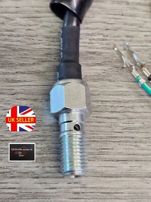 Se adapta: INTERRUPTOR DE PARADA DE LUZ DE FRENO DELANTERO YAMAHA WR 400 F 1998-2004 TIPO HIDRÁULICO  Foto 1 de 3