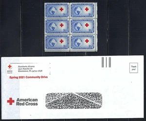 ''RED CROSS OF  U.S.A.   FOUNDED  1864  {6}    COVER SPRING  AMERICAN RED CROSS - Picture 1 of 1